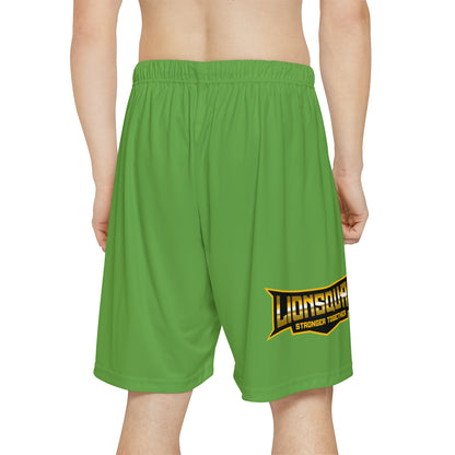 Green Men’s Sports Shorts (AOP)