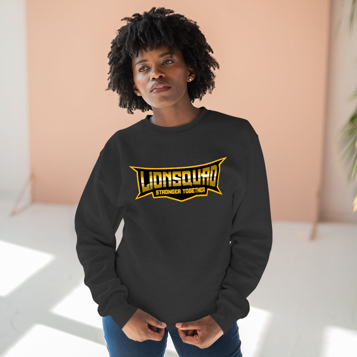 Unisex Premium Crewneck Sweatshirt - LionSquad