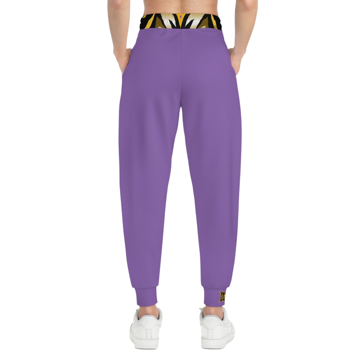 Light Purple "Sun Gold Lion" Athletic Joggers