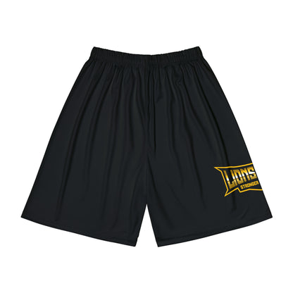 Black Men’s Sports Shorts (AOP)