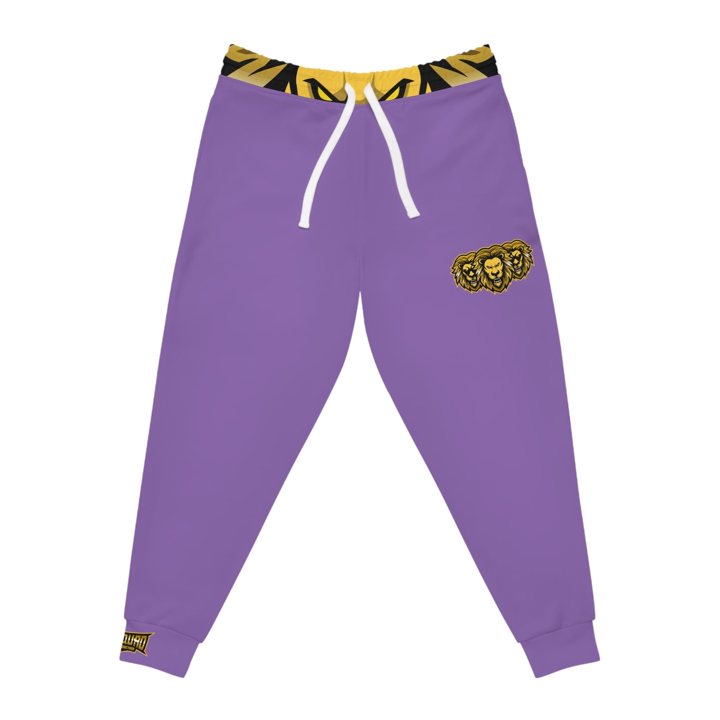 Light Purple "Sun Gold Lion" Athletic Joggers