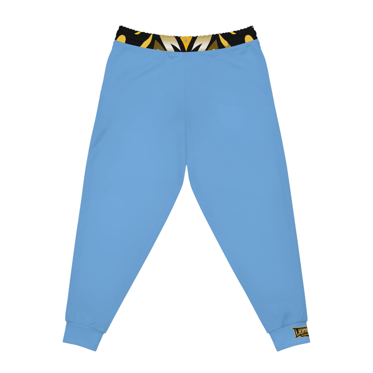 Light Blue "Sun Gold Lion" Athletic Joggers