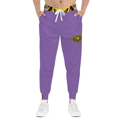 Light Purple "Sun Gold Lion" Athletic Joggers