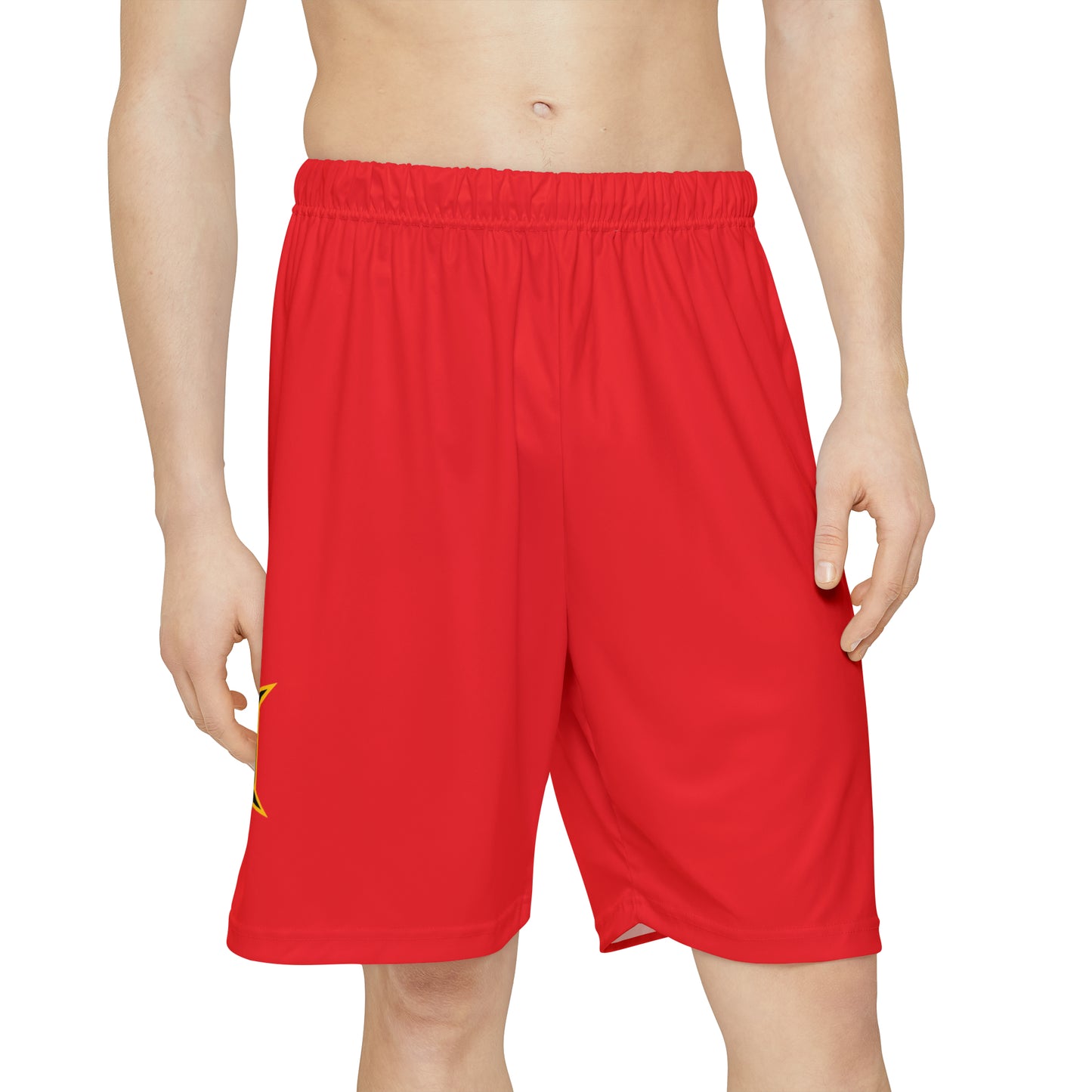 Red Men’s Sports Shorts