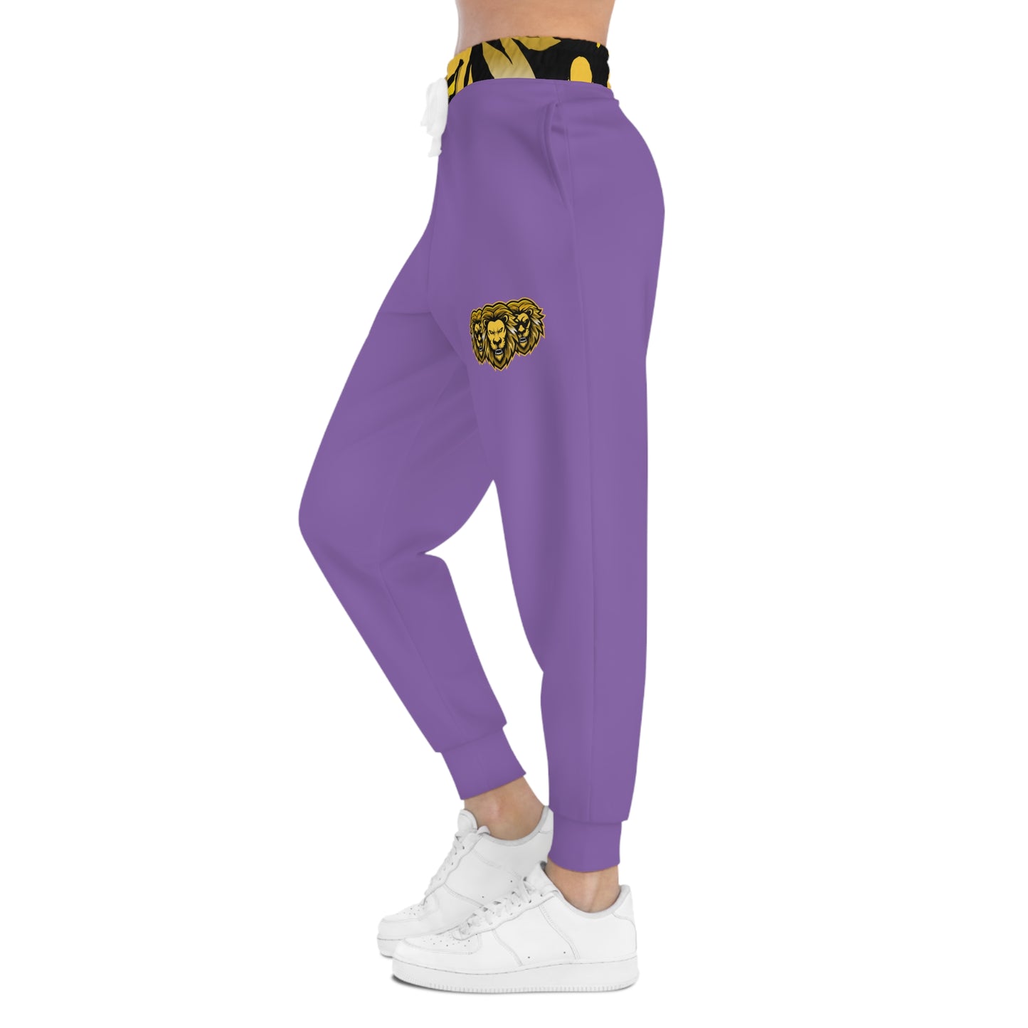 Light Purple "Sun Gold Lion" Athletic Joggers