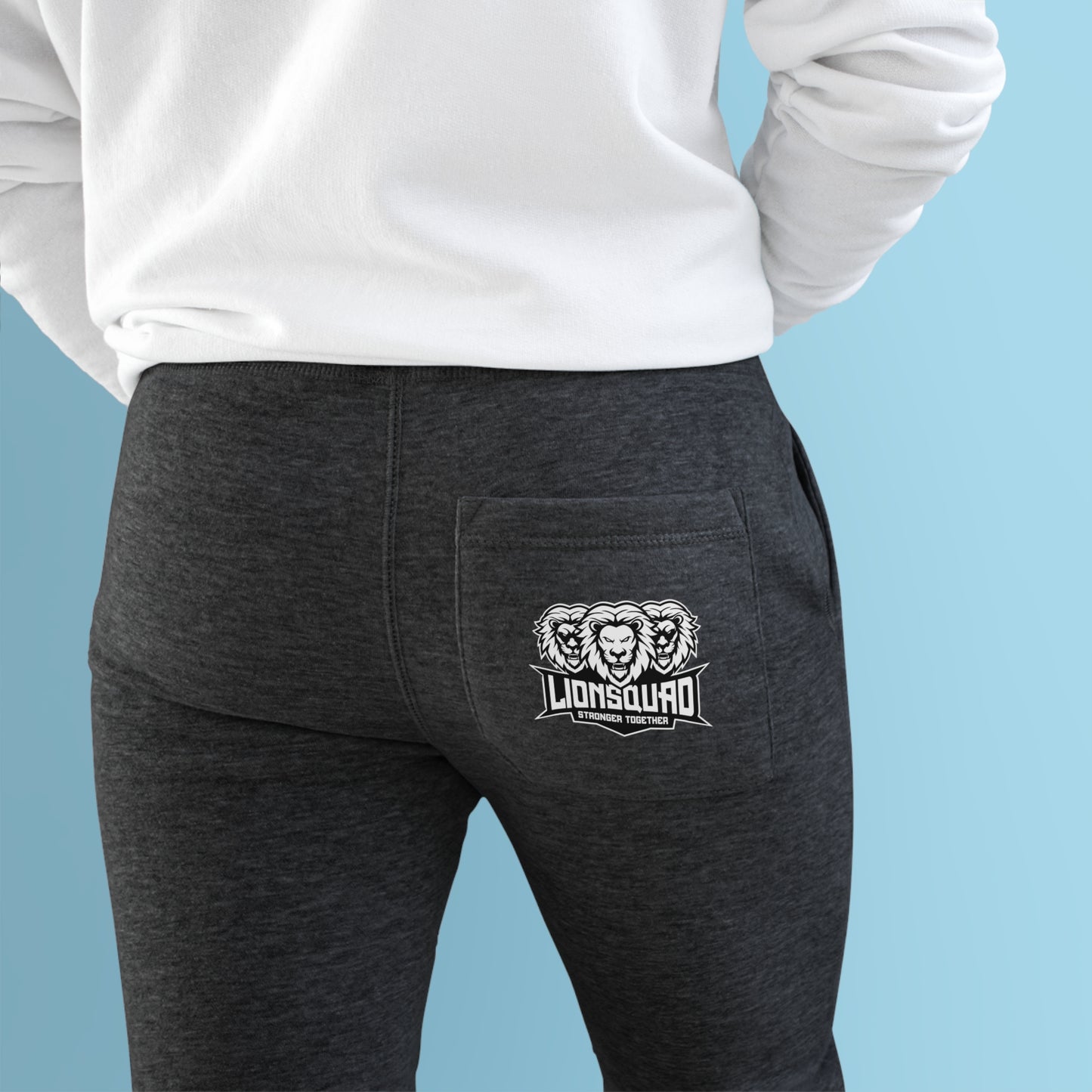 "LIONSQUAD' Unisex Fleece Joggers