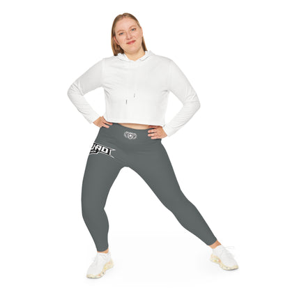 Dark Grey Plus Size Leggings