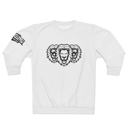 White "White Lion" Unisex Sweatshirt
