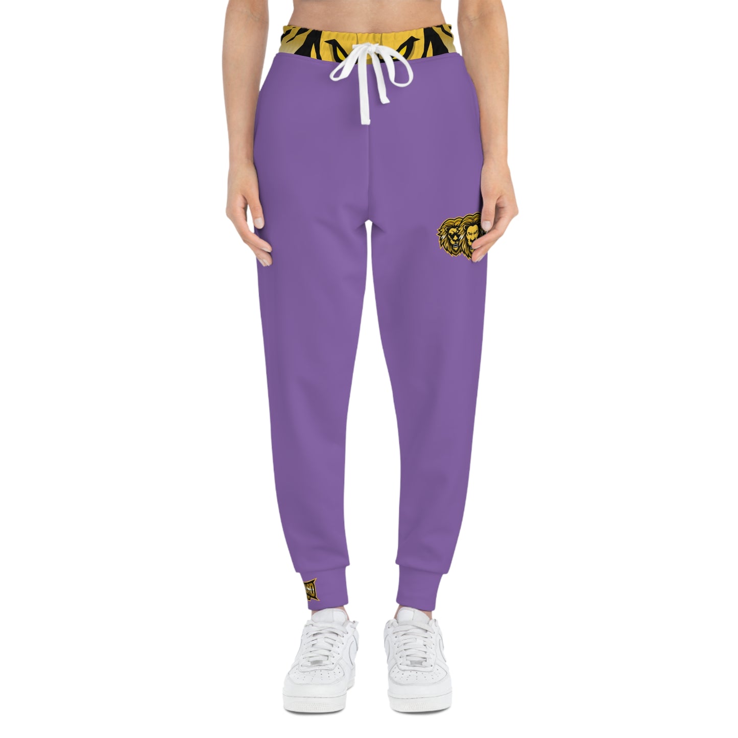 Light Purple "Sun Gold Lion" Athletic Joggers