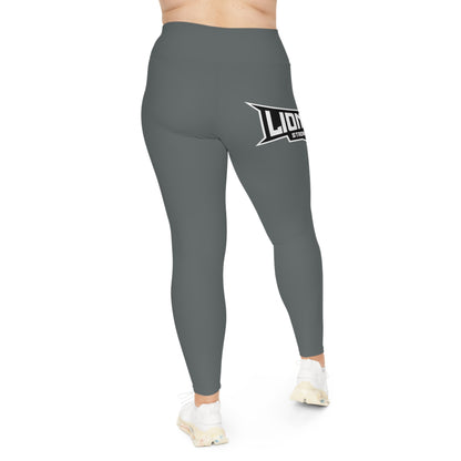 Dark Grey Plus Size Leggings