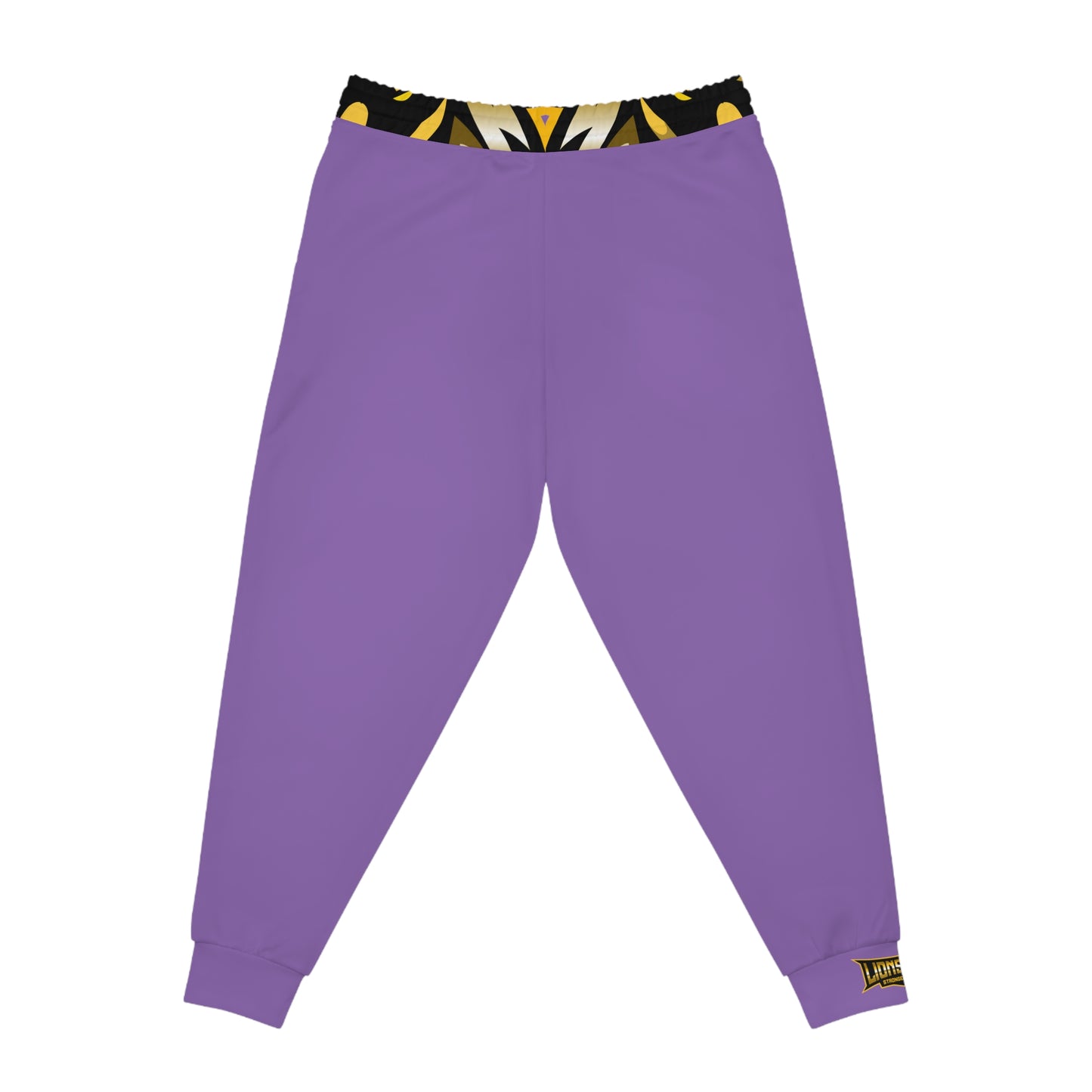 Light Purple "Sun Gold Lion" Athletic Joggers