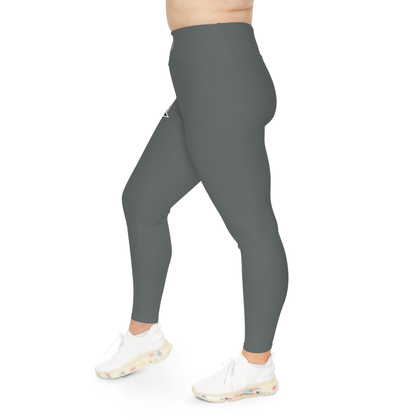 Dark Grey Plus Size Leggings