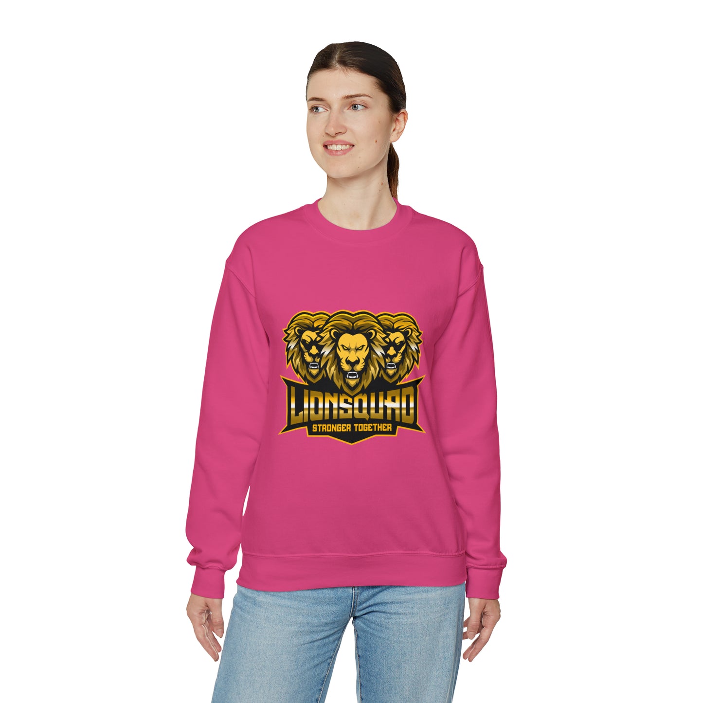 "LIONSQUAD" Unisex Heavy Blend™ Crewneck Sweatshirt