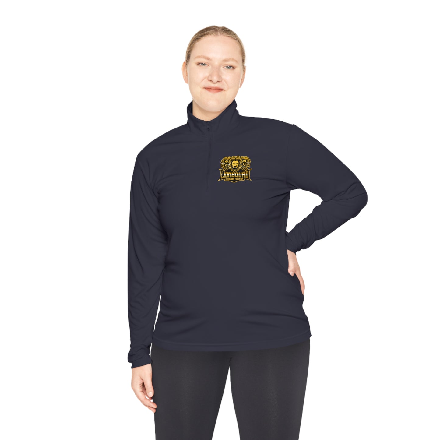 "LIONSQUAD" Unisex Quarter-Zip Pullover