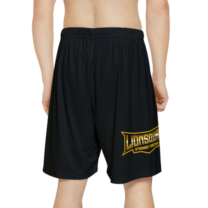 Black Men’s Sports Shorts (AOP)