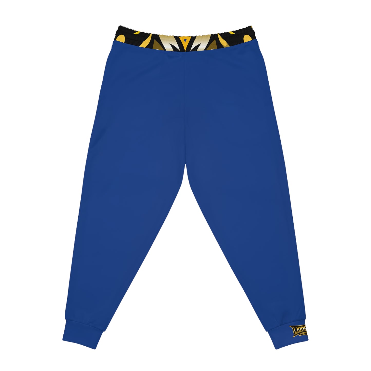 Dark Blue "Sun Gold Lion" Athletic Joggers