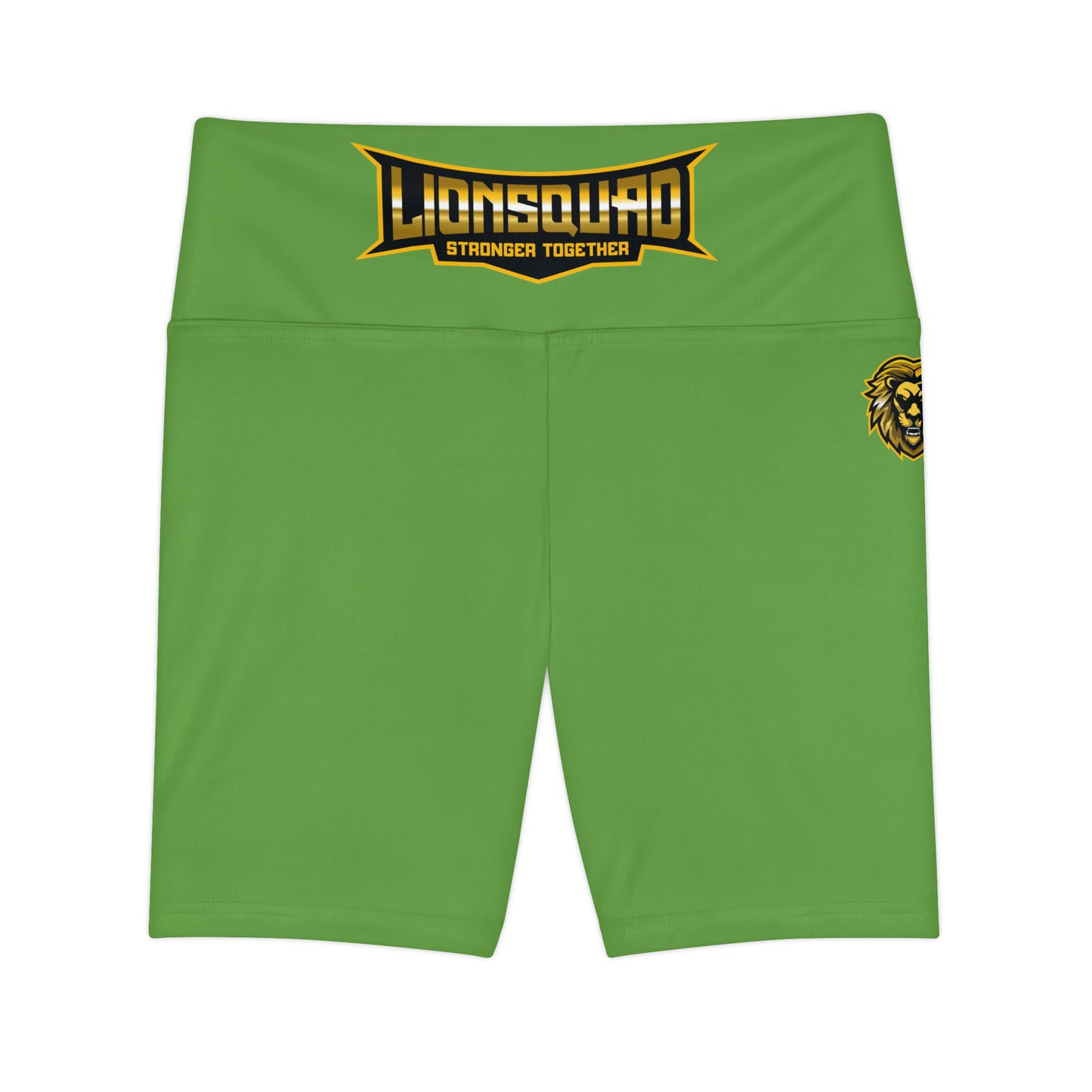 Green " Sun Gold Lion " Women's Workout Shorts