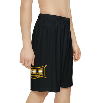 Black Men’s Sports Shorts (AOP)