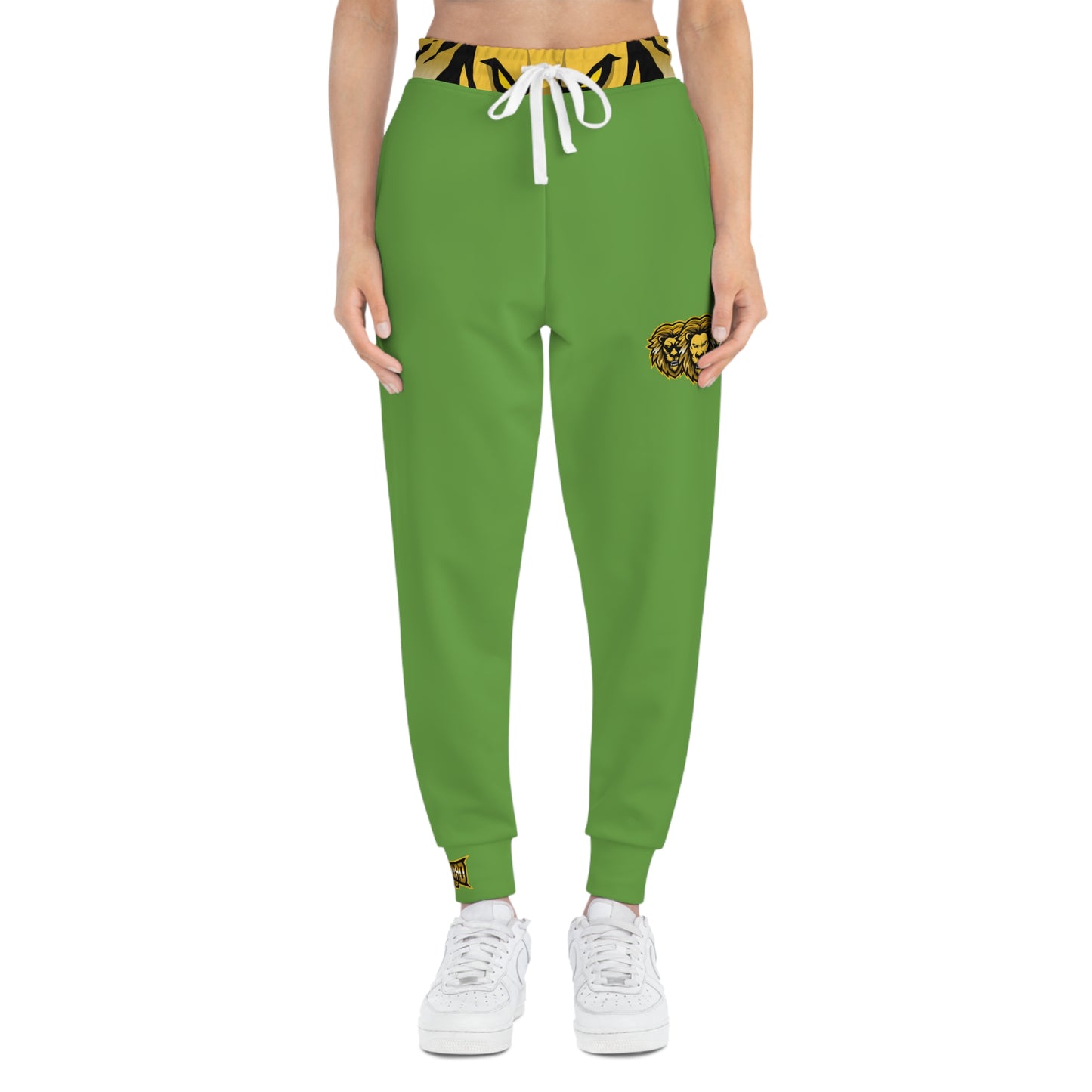 Green "Sun Gold Lion" Athletic Joggers