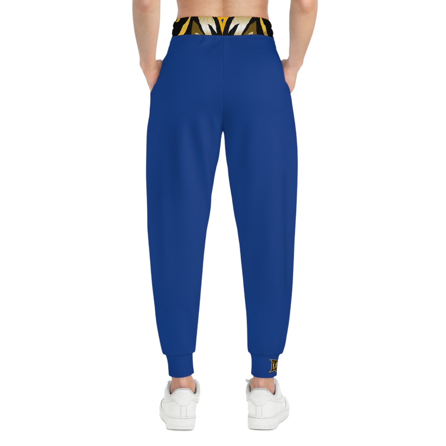 Dark Blue "Sun Gold Lion" Athletic Joggers