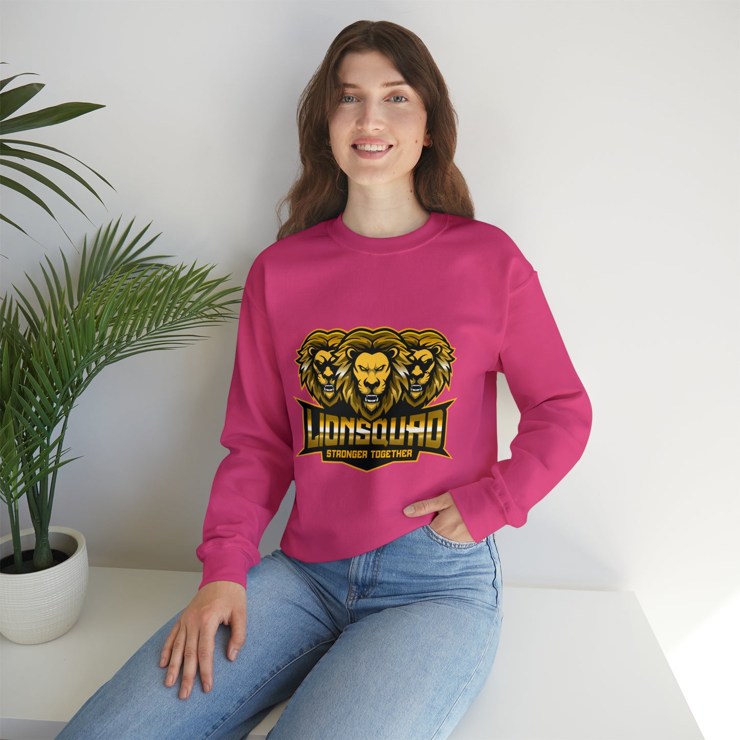 "LIONSQUAD" Unisex Heavy Blend™ Crewneck Sweatshirt